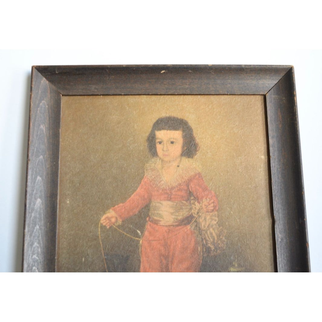 Don Manuel Osorio Manrique de Zúñiga Francisco Goya Vintage Print Framed