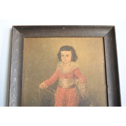 Don Manuel Osorio Manrique de Zúñiga Francisco Goya Vintage Print Framed