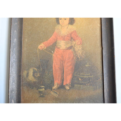 Don Manuel Osorio Manrique de Zúñiga Francisco Goya Vintage Print Framed