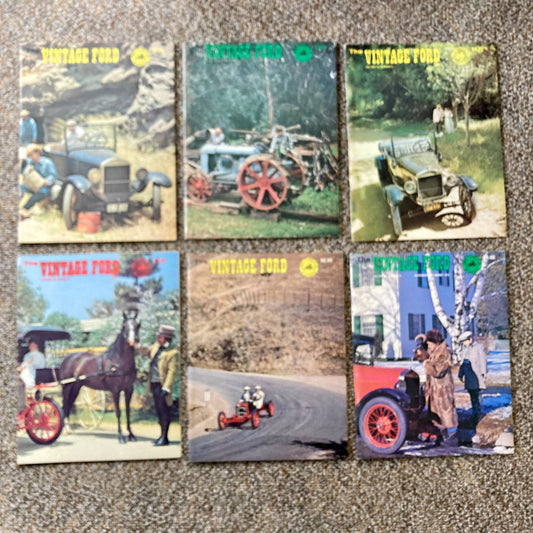 Lot 6 The Vintage Ford Magazine 1975-1976 Model T Ford Club of America