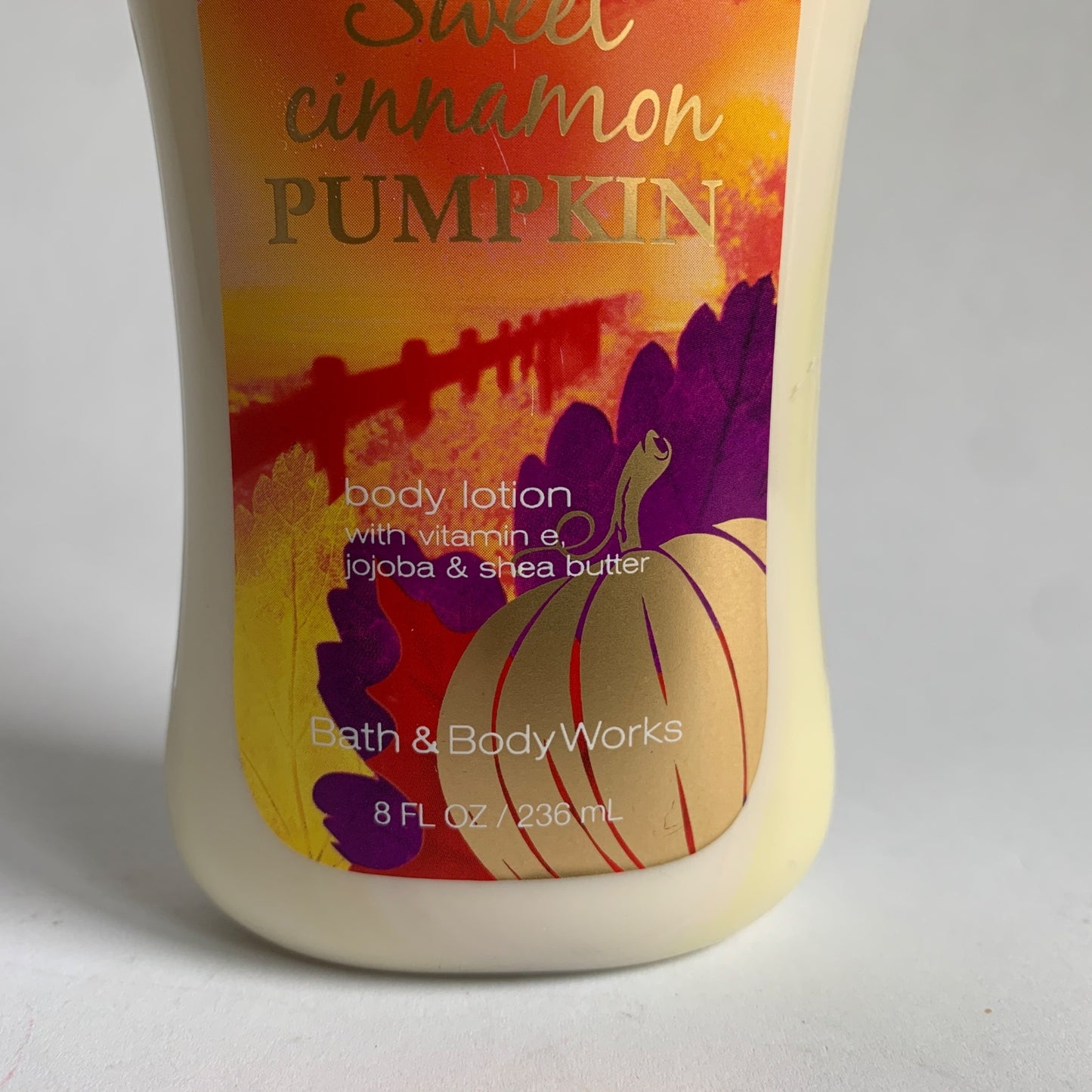 Bath & Body Works Sweet Cinnamon Pumpkin Body Lotion 8 oz