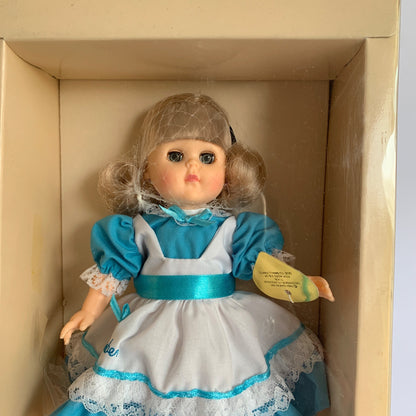 Ginny December Turquoise Doll New Unopened Vintage 8" Blonde