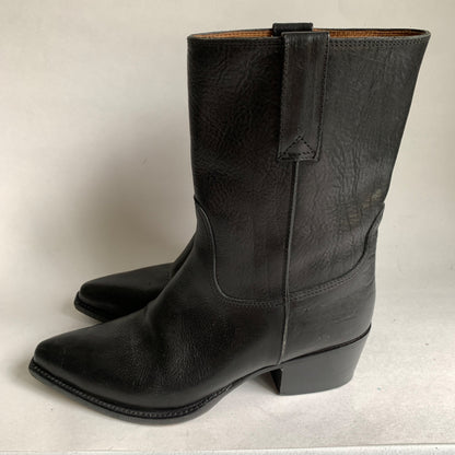 Cole Haan Black Leather Ankle Boots D10895 Boots