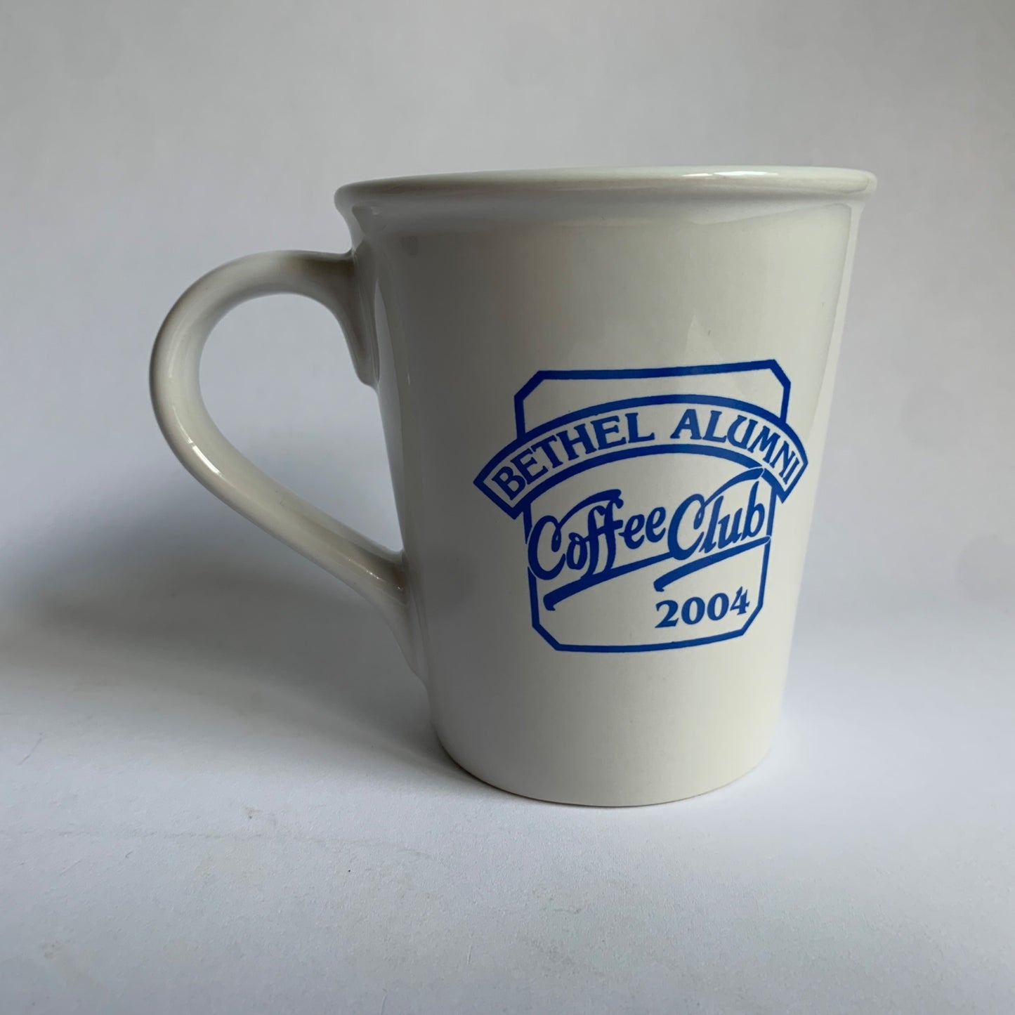 2004 Bethel Alumni Coffee Club Vintage White Mug