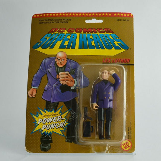Toy Biz DC Comics Super Heroes Lex Luthor Power Punch NEW Vintage