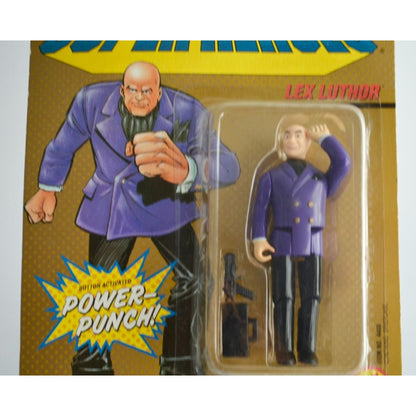 Toy Biz DC Comics Super Heroes Lex Luthor Power Punch NEW Vintage