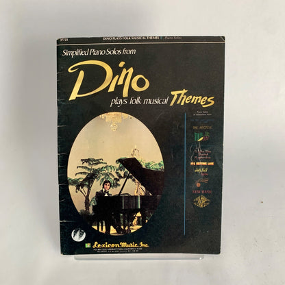 Dino Karsonakis Plays Folk Musical Themes Piano Book Vintage