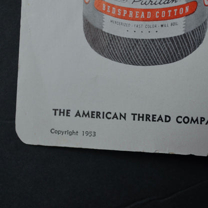 Vintage 1953 Star Doily Book No. 104 By The American Thread Co. Crochet Patterns For Pineapples Flowers Ruffles & More