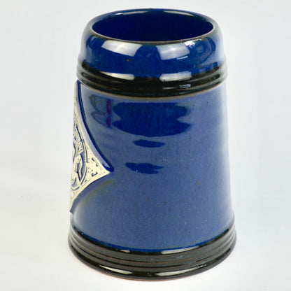 Deneen Pottery Minnesota Renaissance Festival Unicorn 1986 Mug Blue