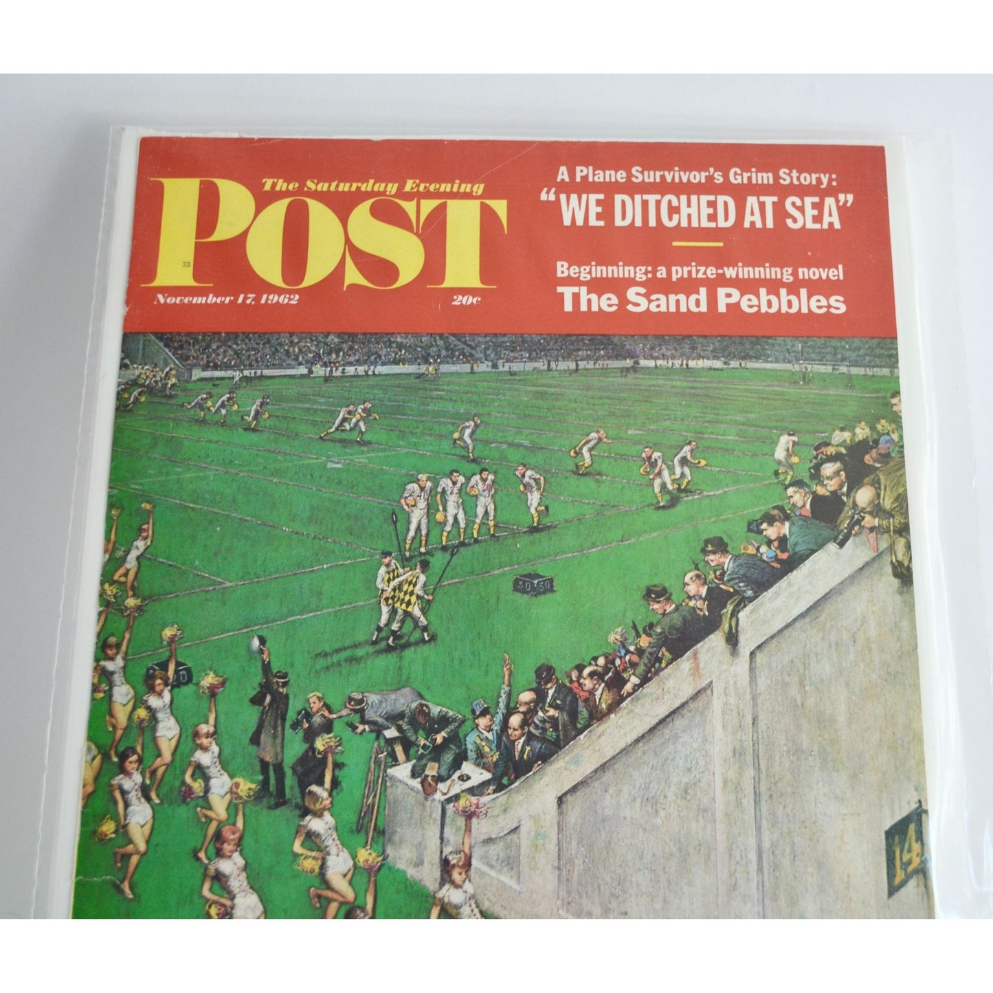 The Saturday Evening Post Magazine COVER November NOV 17 1962