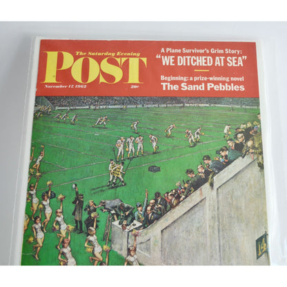The Saturday Evening Post Magazine COVER November NOV 17 1962
