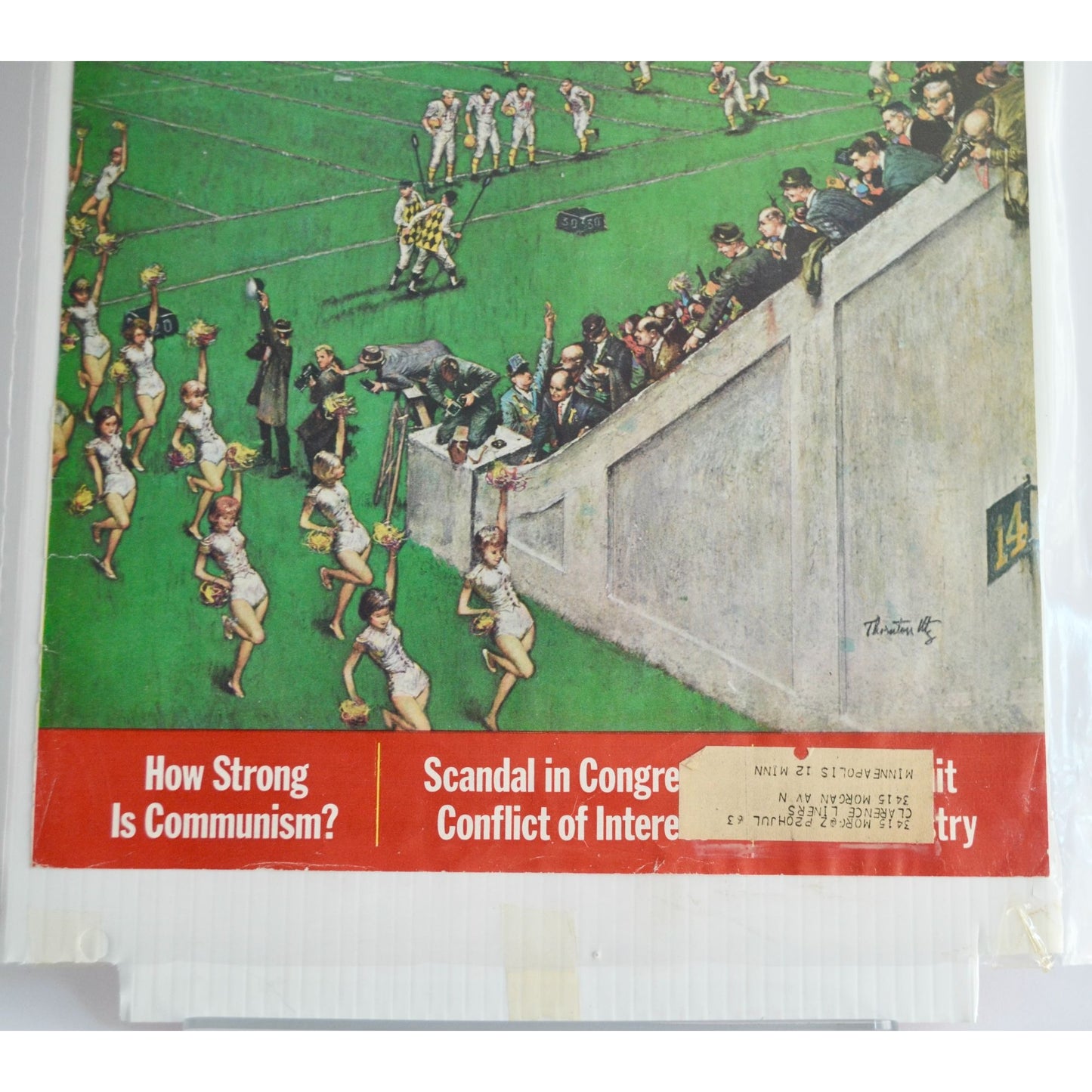 The Saturday Evening Post Magazine COVER November NOV 17 1962