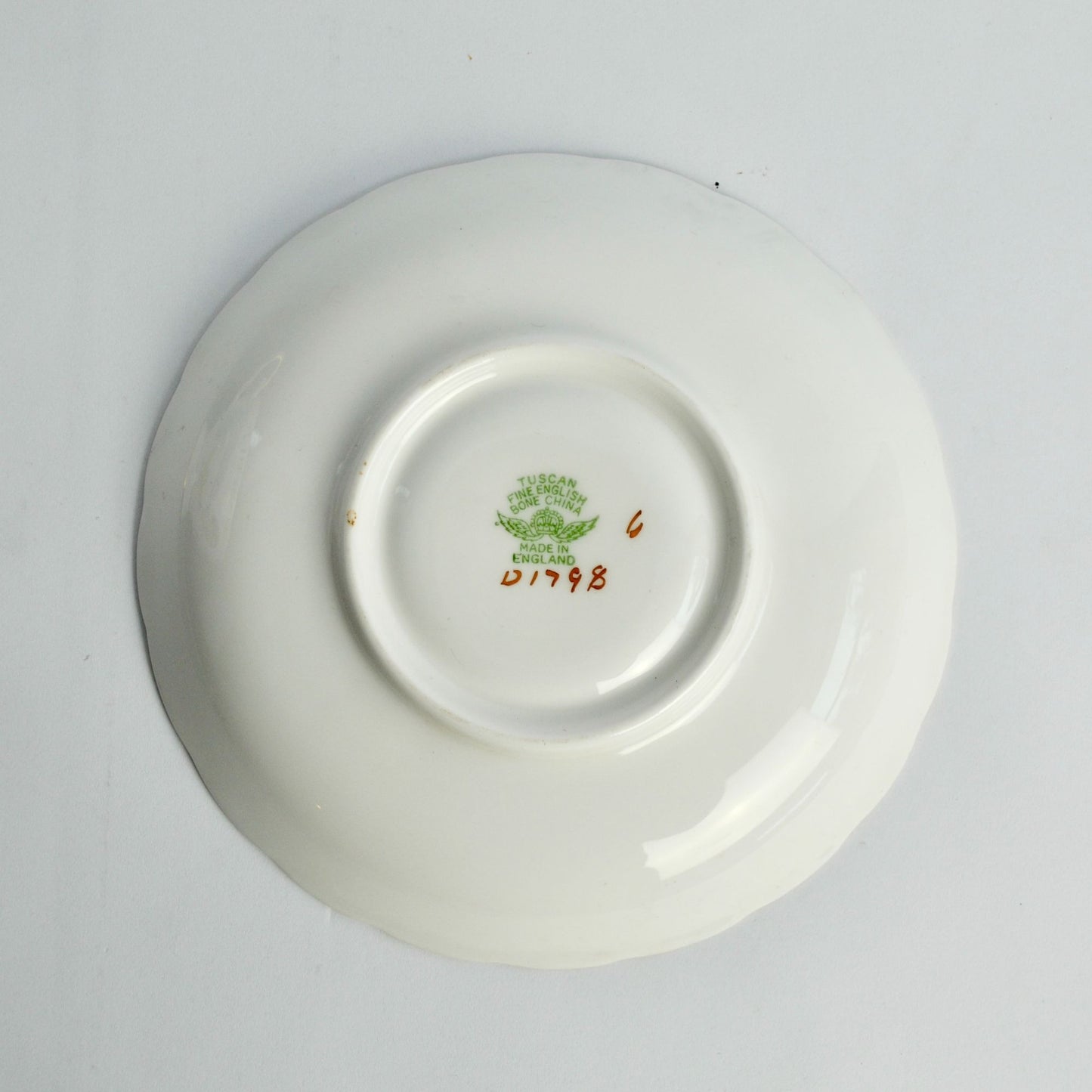 Tuscan H.M. Queen Elizabeth II St. Lawrence Seaway 1959 Cup Saucer