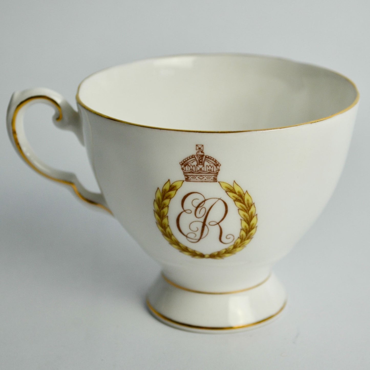 Tuscan H.M. Queen Elizabeth II St. Lawrence Seaway 1959 Cup Saucer