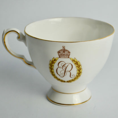 Tuscan H.M. Queen Elizabeth II St. Lawrence Seaway 1959 Cup Saucer