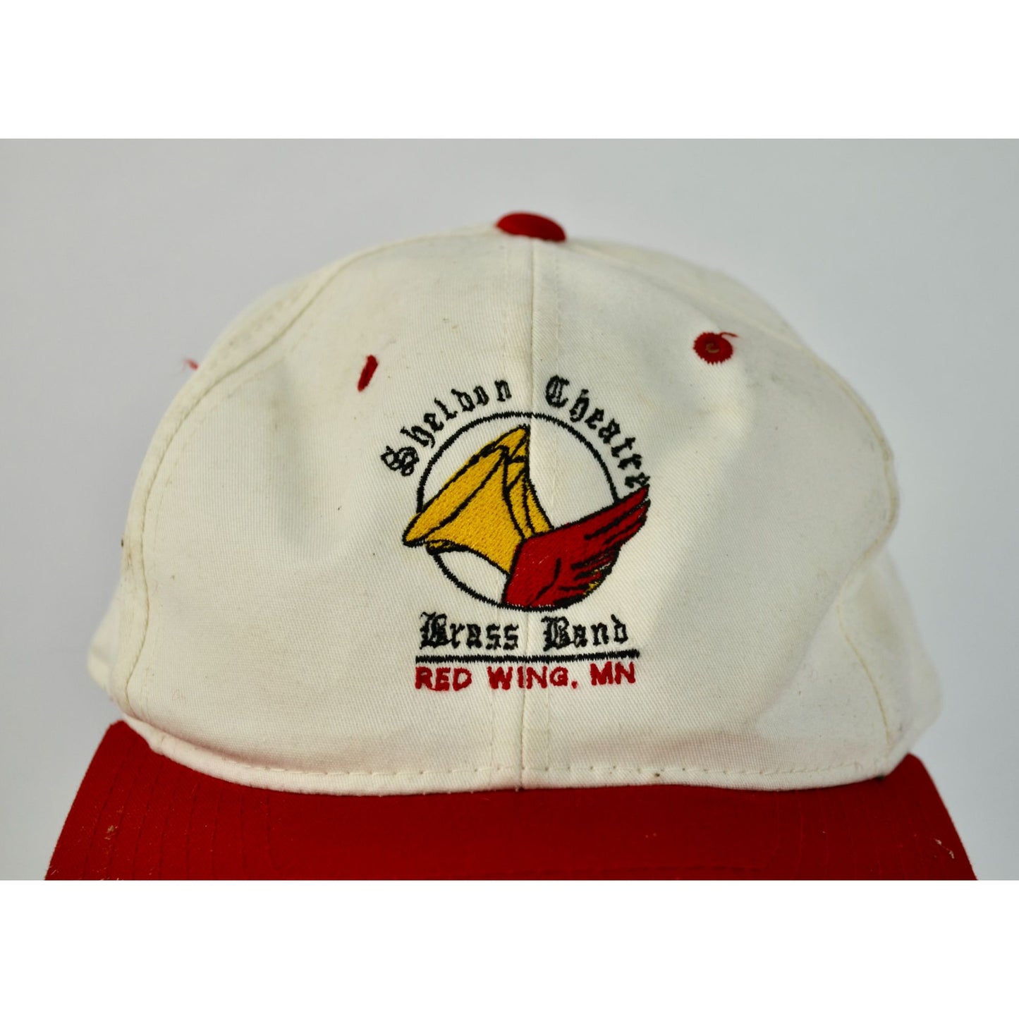 Sheldon Theatre Brass Band Red Wing Minnesota MN Vintage Hat