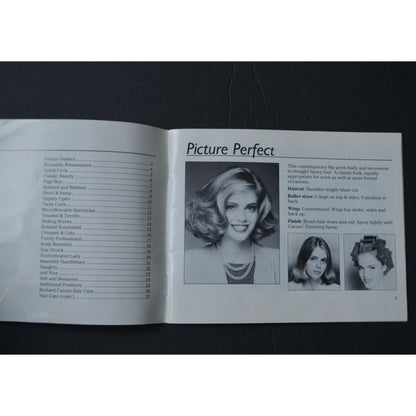 Richard Caruso Molecular Hairsetter Styling Guide Vintage Booklet