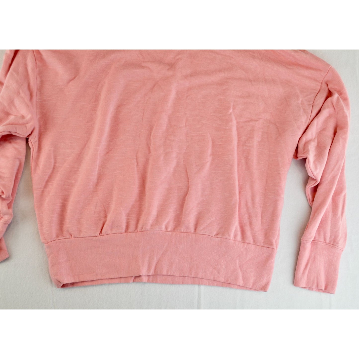 Fabletics Go-To Hoodie Pink Buff Medium