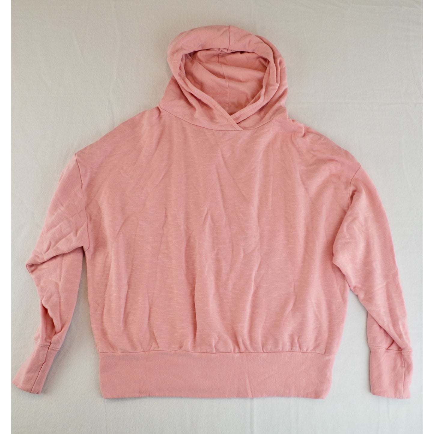 Fabletics Go-To Hoodie Pink Buff Medium
