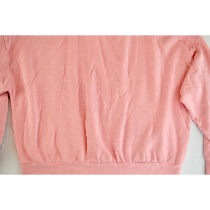 Fabletics Go-To Hoodie Pink Buff Medium