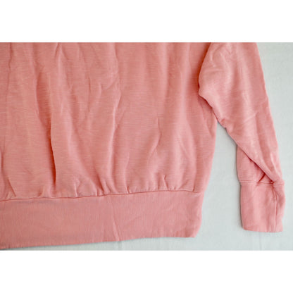 Fabletics Go-To Hoodie Pink Buff Medium