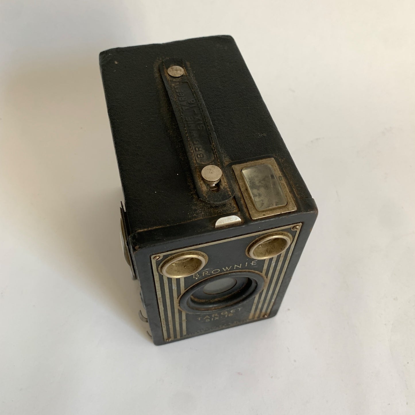 Kodak Brownie Target Six-16 Box Camera Black Vintage