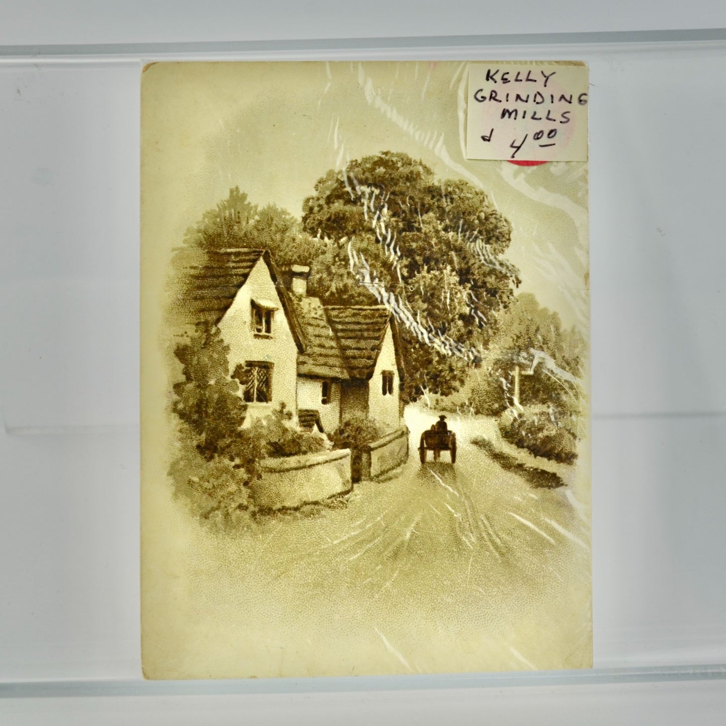 Kelly Grinding Mills Antique Victorian Trading Card Trade