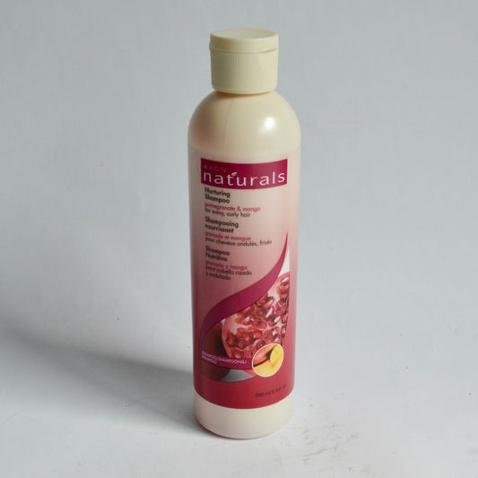 Avon Naturals Nurturing Shampoo Pomegranate Mango New 8.4 oz.