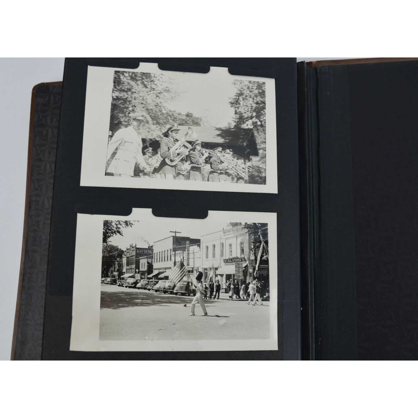Fotofolio Vintage Photo Album With 32 Photographs Scenery Family Home Town