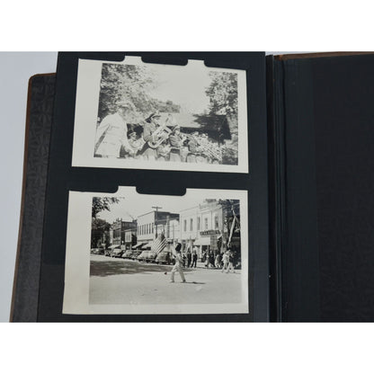 Fotofolio Vintage Photo Album With 32 Photographs Scenery Family Home Town