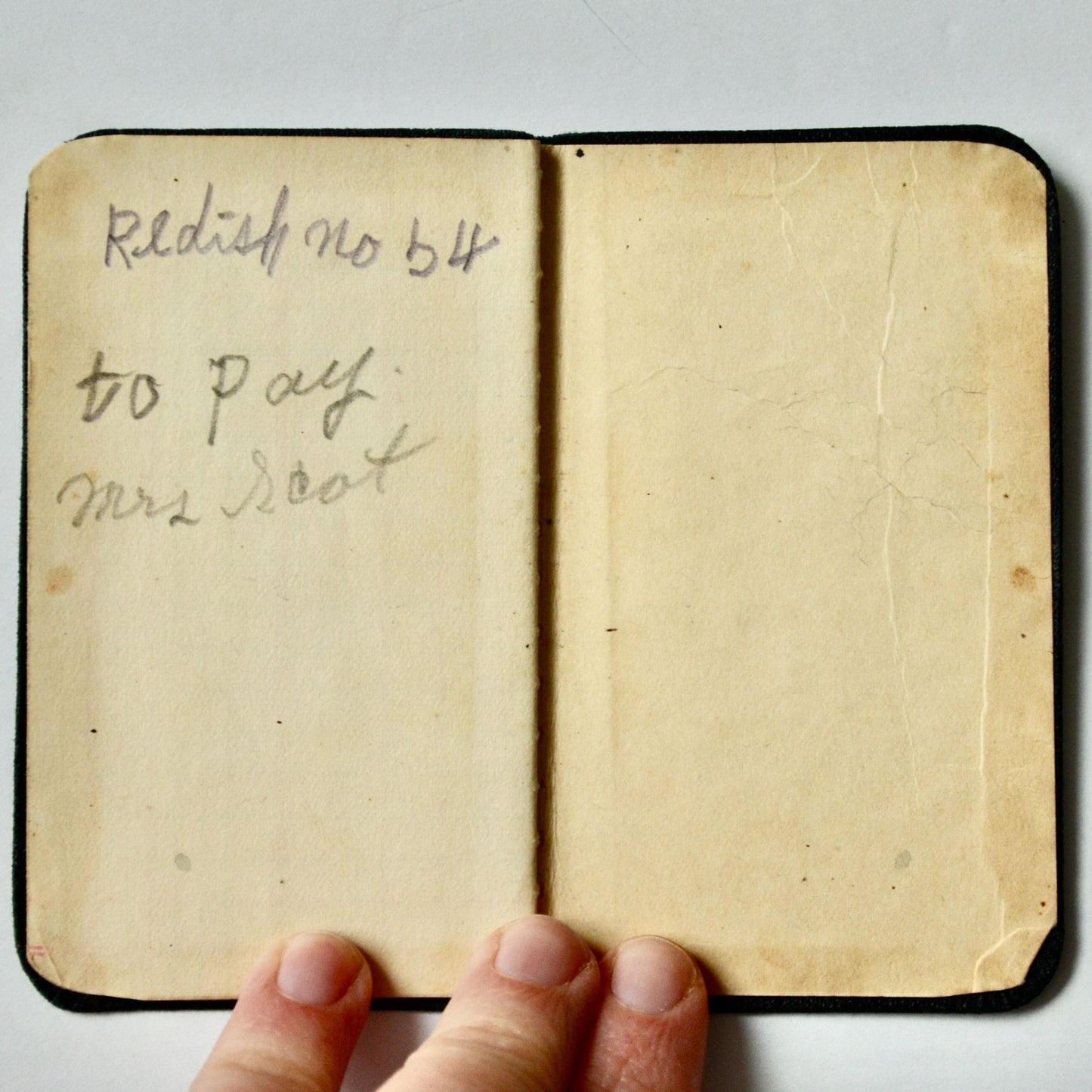 The First National Bank Vinita Oklahoma Bank Ledger Vintage