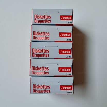Imation Diskettes 1.44 MB Lot of 5 boxes