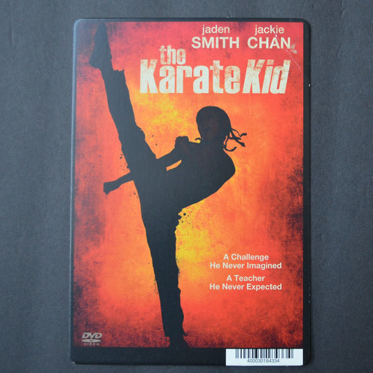Blockbuster Backer Card The Karate Kid NO DISC