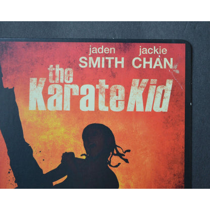 Blockbuster Backer Card The Karate Kid NO DISC