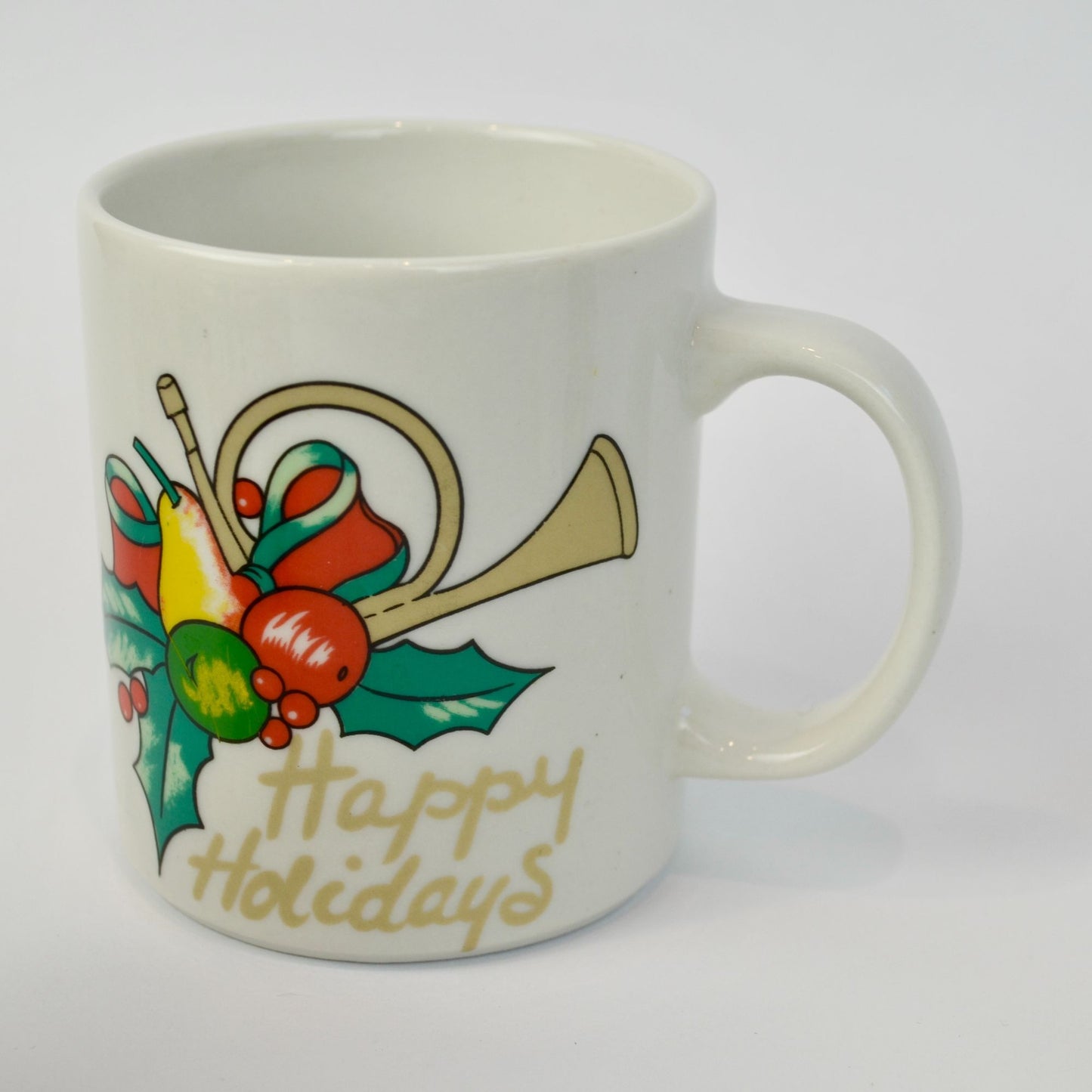 80s 90s Vintage Christmas Mugs Assorted Lot of 6