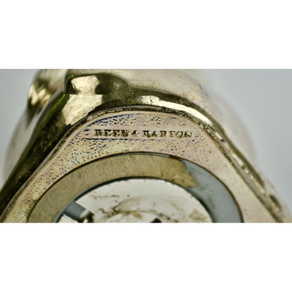 Reed & Barton Lion Silver Piggy Money Vintage Bank