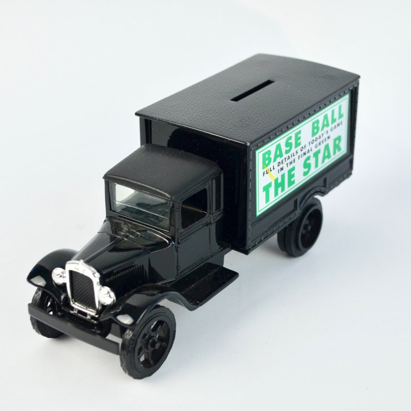 ERTL 1931 Hawkeye Model A Bank Truck Black Diecast The Star Newspaper Collectible