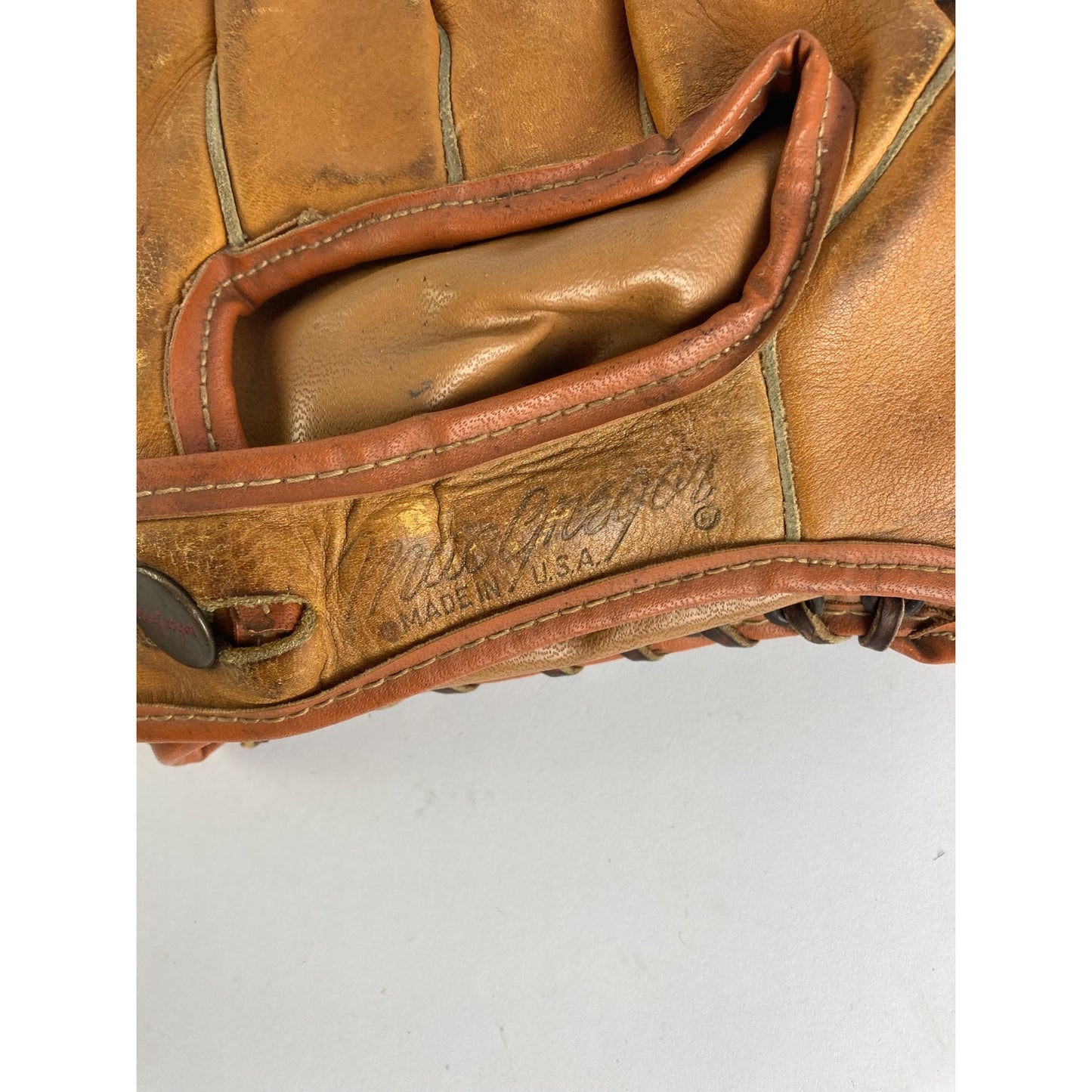 Vintage MacGregor Johnny Kucks NY Yankees DG921 Baseball Glove Mitt