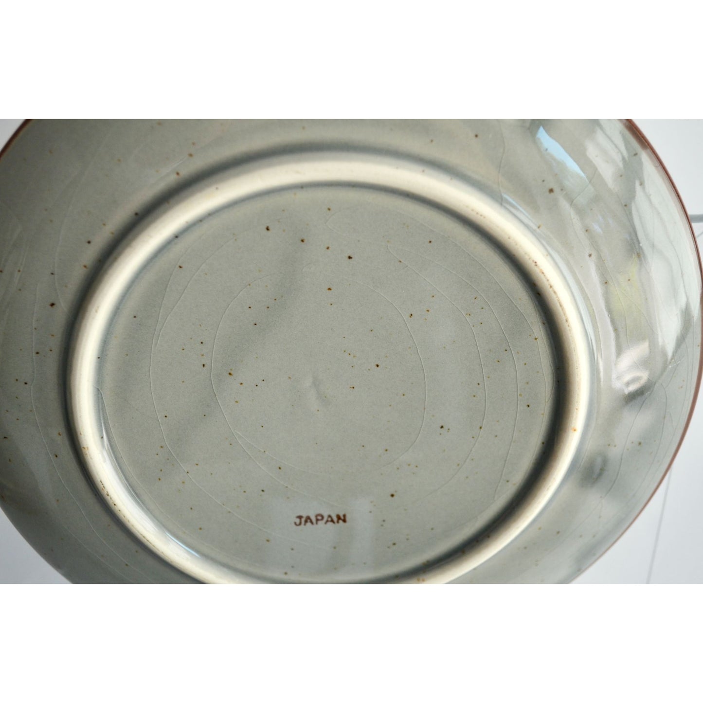 Vintage Home Sweet Home Gray Speckled Stoneware Japan Plates & Mugs Set