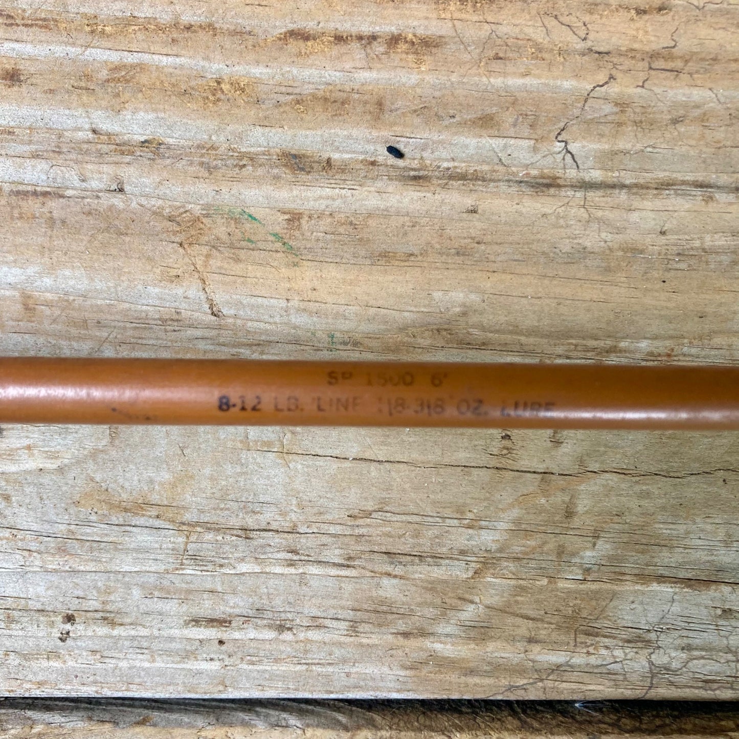 Vintage Shakespeare Wonderglass Spinning Rod SP 1500 Fiberglass 6' Fishing USA