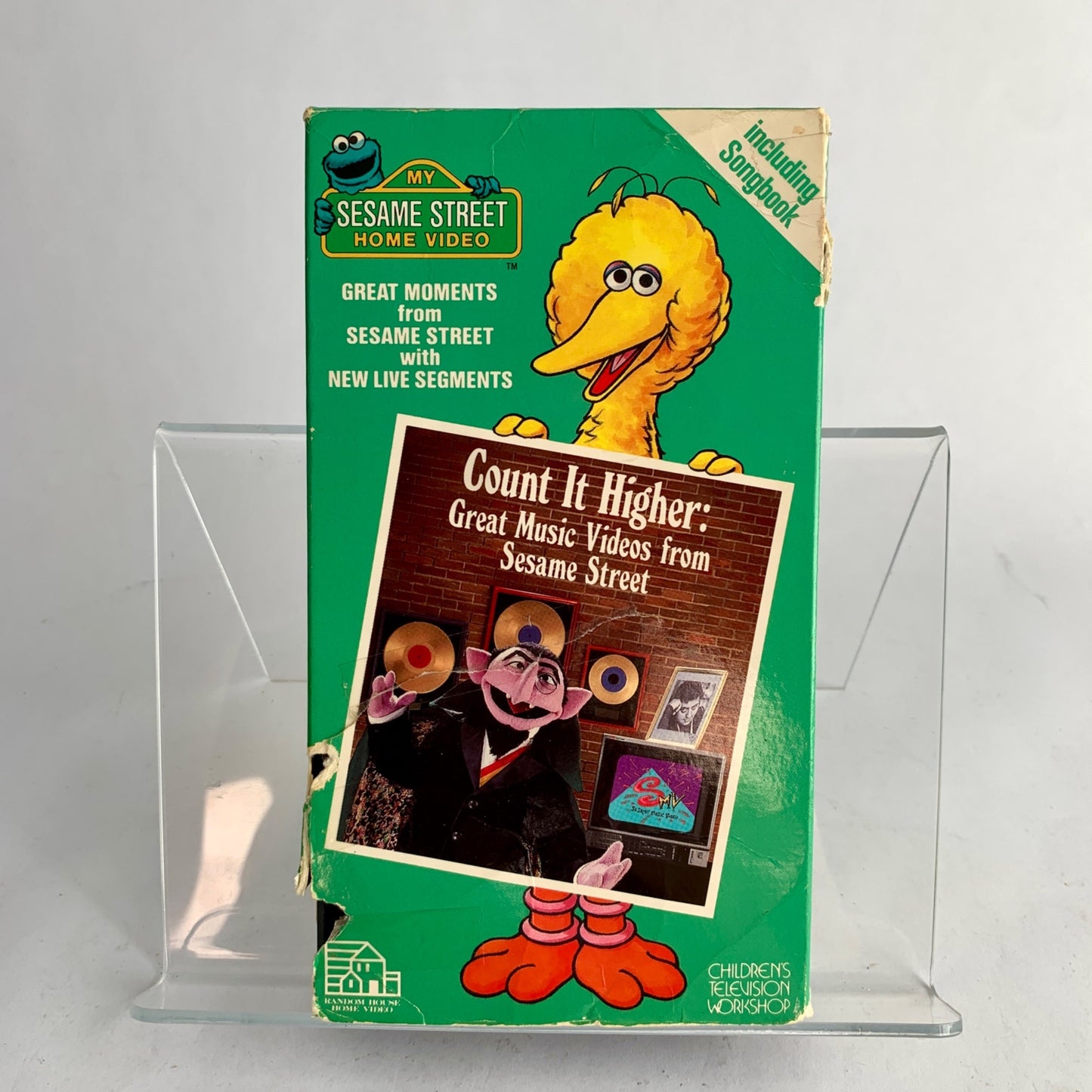 Sesame Street Count It Higher Great Music Videos VHS Vintage