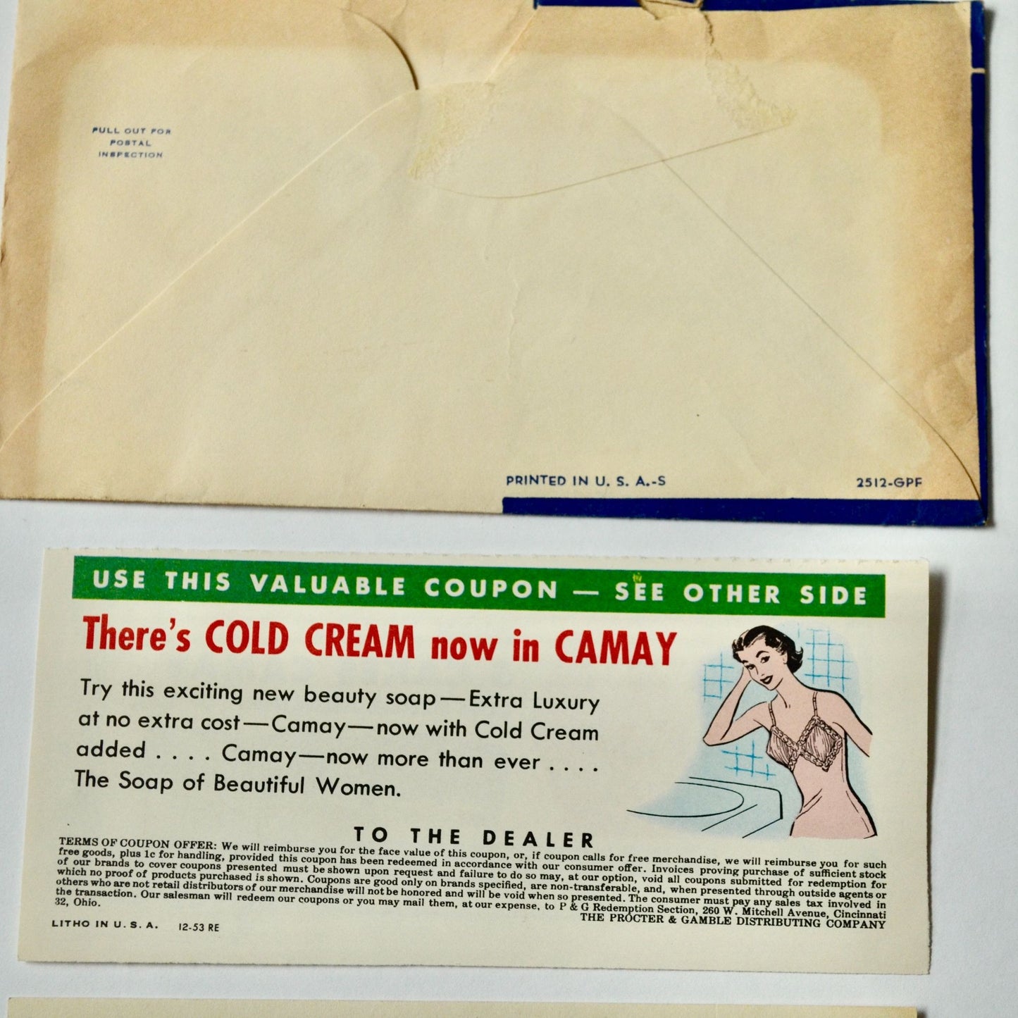 Vintage Proctor & Gamble Soap Coupons Set of 4