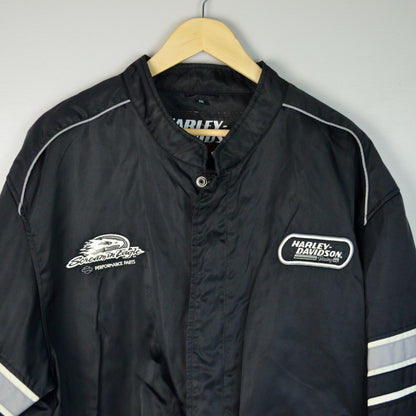 Harley Davidson Performance Scream' Eagle Racing Black Jacket 2XL