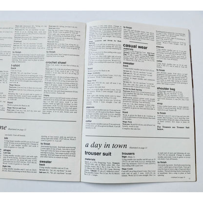 Mary Maxim Doll's Fashions Patterns 7982 1979 Book