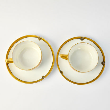 J C Bavaria Tea Cups & Plates Set Charlotte