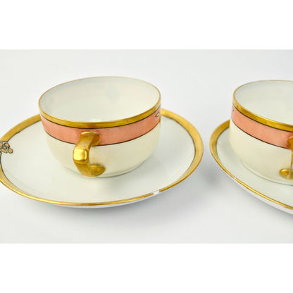J C Bavaria Tea Cups & Plates Set Charlotte