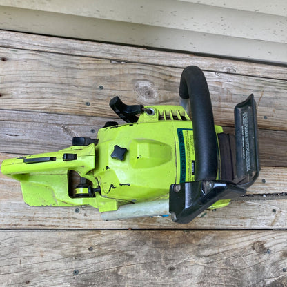 Vintage Poulan Counter Vibe 3400 Chainsaw w/ 16" Bar & Chain FOR PARTS OR REPAIR