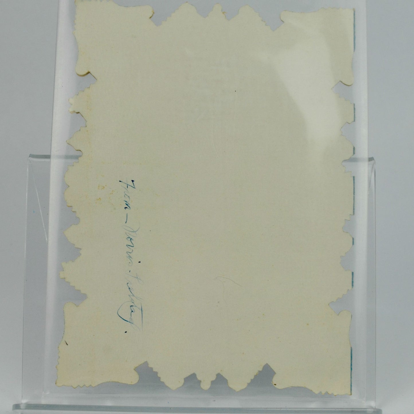 Vintage Valentine Card Lace Front Boy Girl Hammock