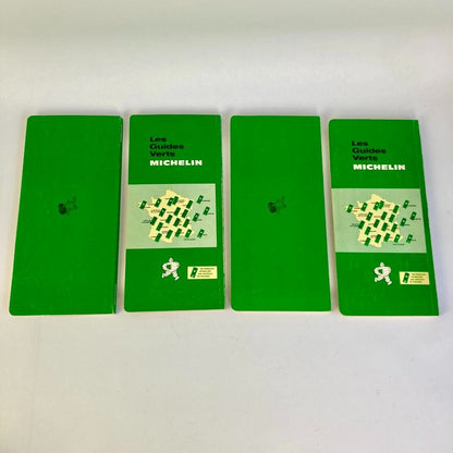 Vintage 1960-70's Michelin French Travel Guides Bretagne Normandie Paris Loire
