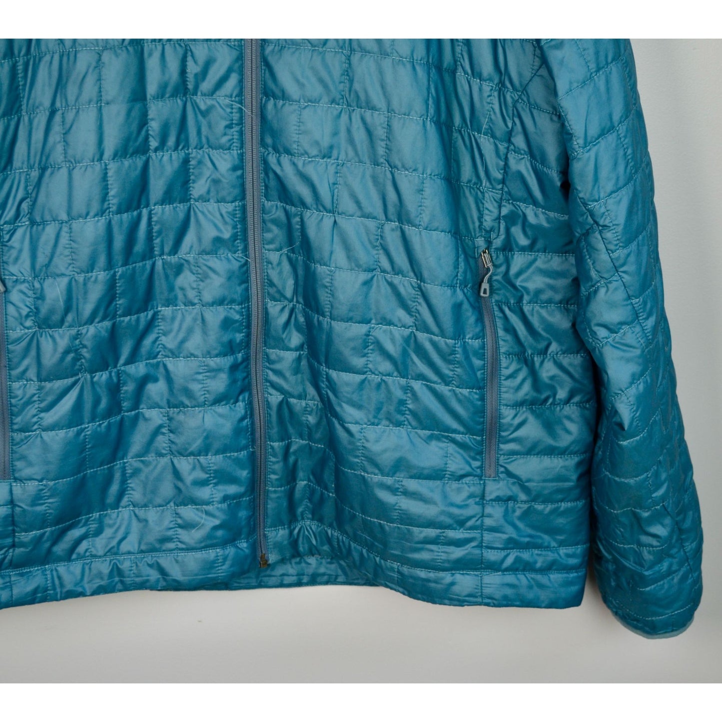 Patagonia Nano Puff Women's Quilted Lightweight Jacket Full Zip Plus Size Blue